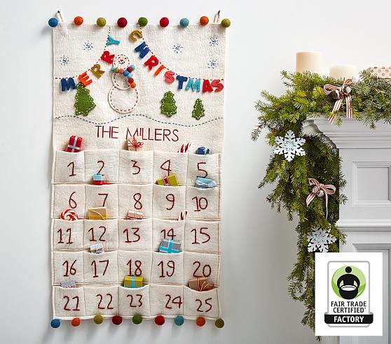 Pottery Barn Kids Merry & Bright Advent Calendar