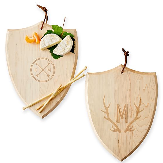 Mark & Graham Shield Cheese Board