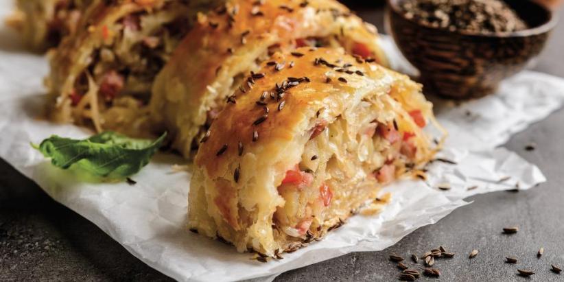 Morocco: Vegetable Strudel