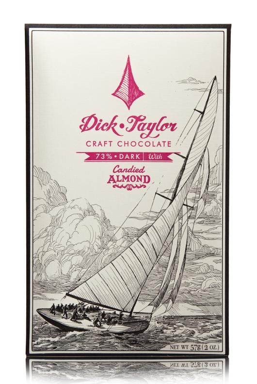 Dick Taylor Candied Almond Craft Chocolate Bar