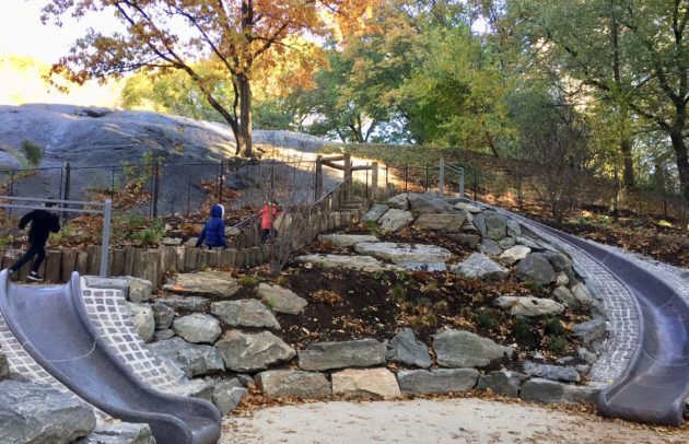 outdoor playground in central park