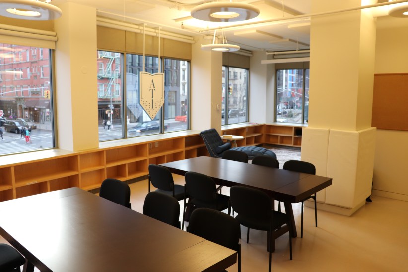 interior of a private school classroom