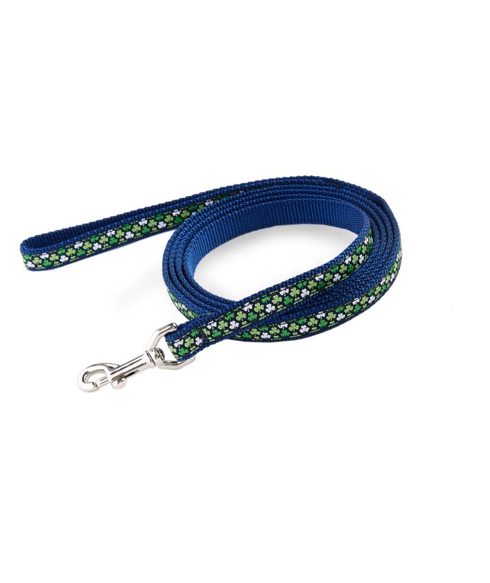 Vineyard Vines Clover Print Dog Leash