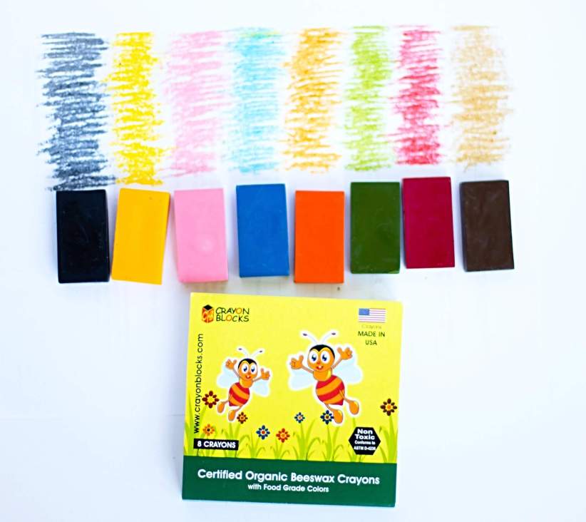 CrayonBlocks: Organic Beeswax Crayons