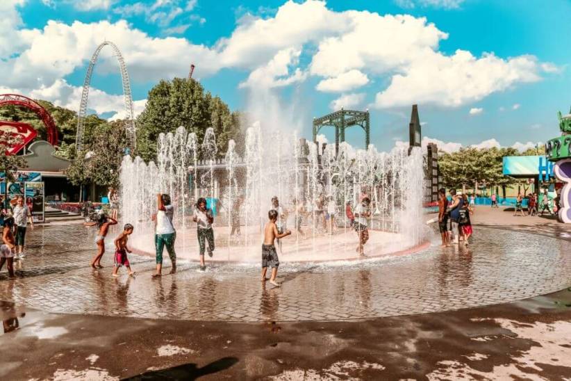 Cool Off at a Sprinkler Park or Water Playground