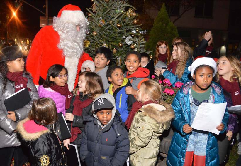 Atlantic Avenue Tree Lighting Ceremony - Boerum Hill, Brooklyn