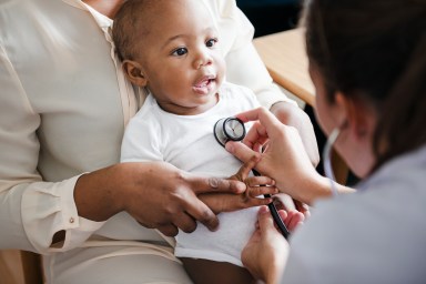 Baby's visit to the doctor