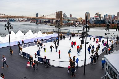 Winterland Rink: Skate the Manhattan Skyline