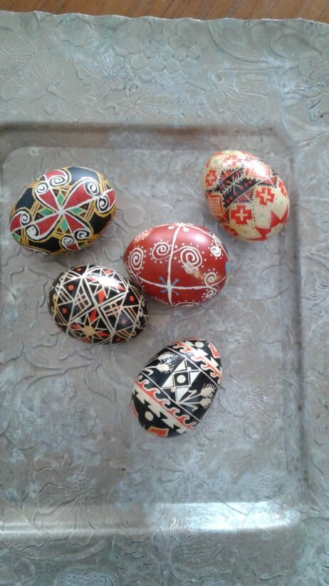 Decorated Ukrainian Eggs - brooklyn march 2020