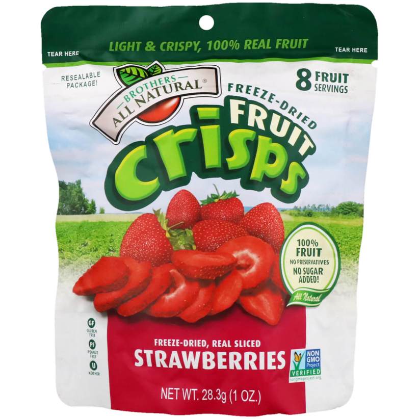 Strawberry Freeze-Dried Fruit Crisps