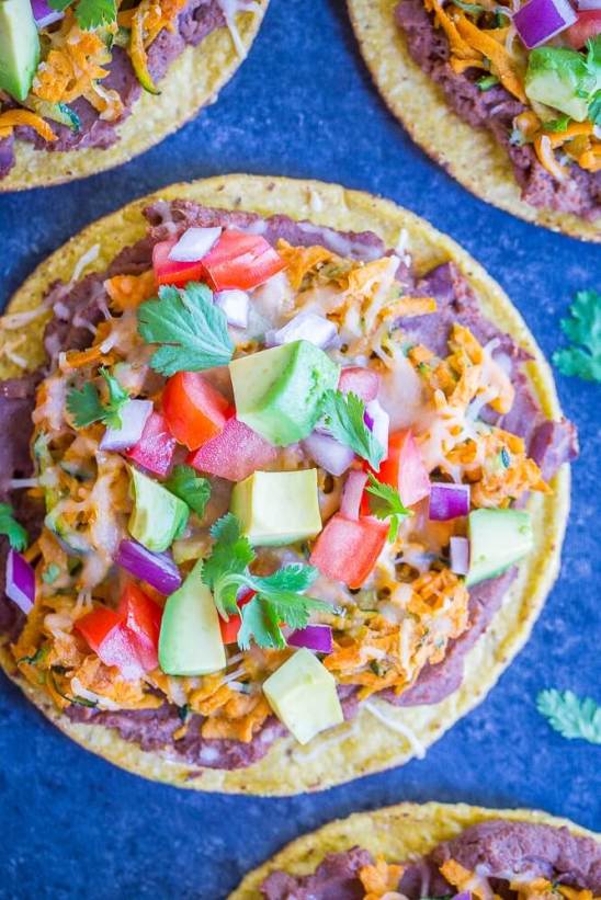 Sweet Potato Tostadas