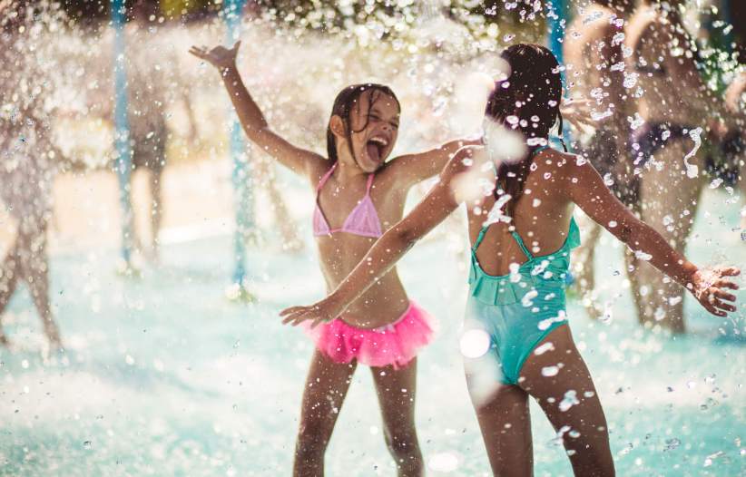 Water Fun at Water Playgrounds and Sprinkler Parks