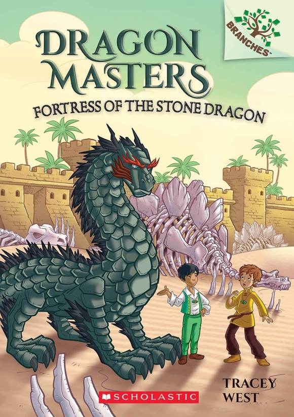 Fortress of the Stone Dragon, by Tracey West, illustrated by Matt Loveridge