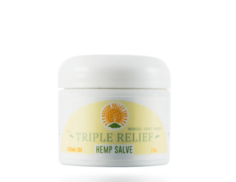 CBD Triple Relief Salve By Hudson Valley CBD