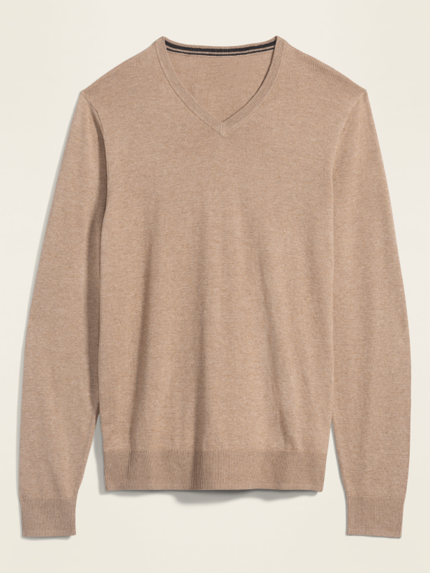 Soft-Washed V-Neck Sweater