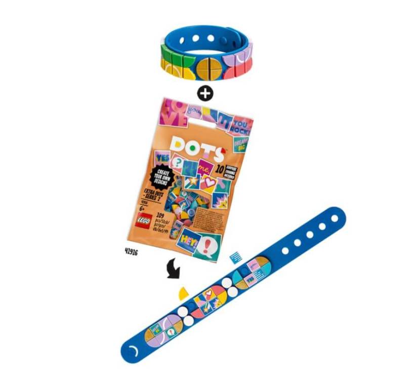 Under $5: LEGO® DOTS Go Team! Bracelet Kit