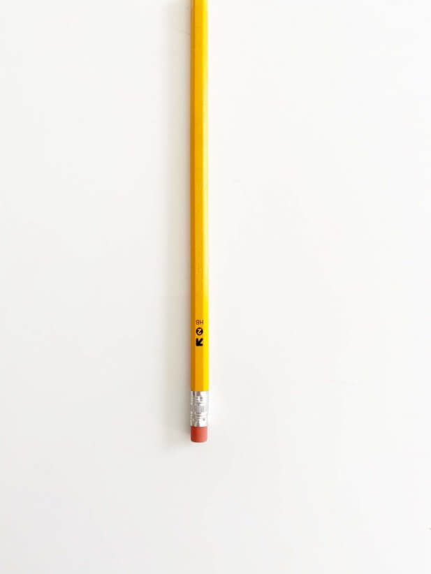 yellow pencil