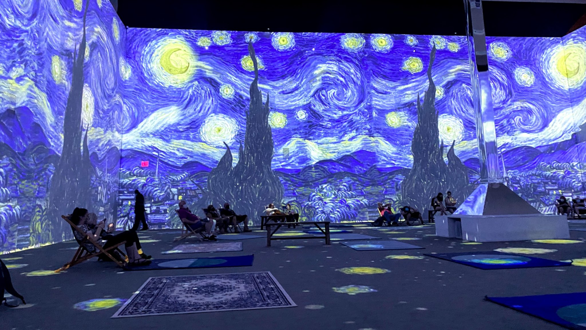 The Van Gogh The Immersive Experience In Nyc Battery Park 