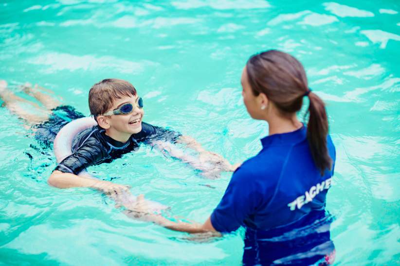 swimming lessons