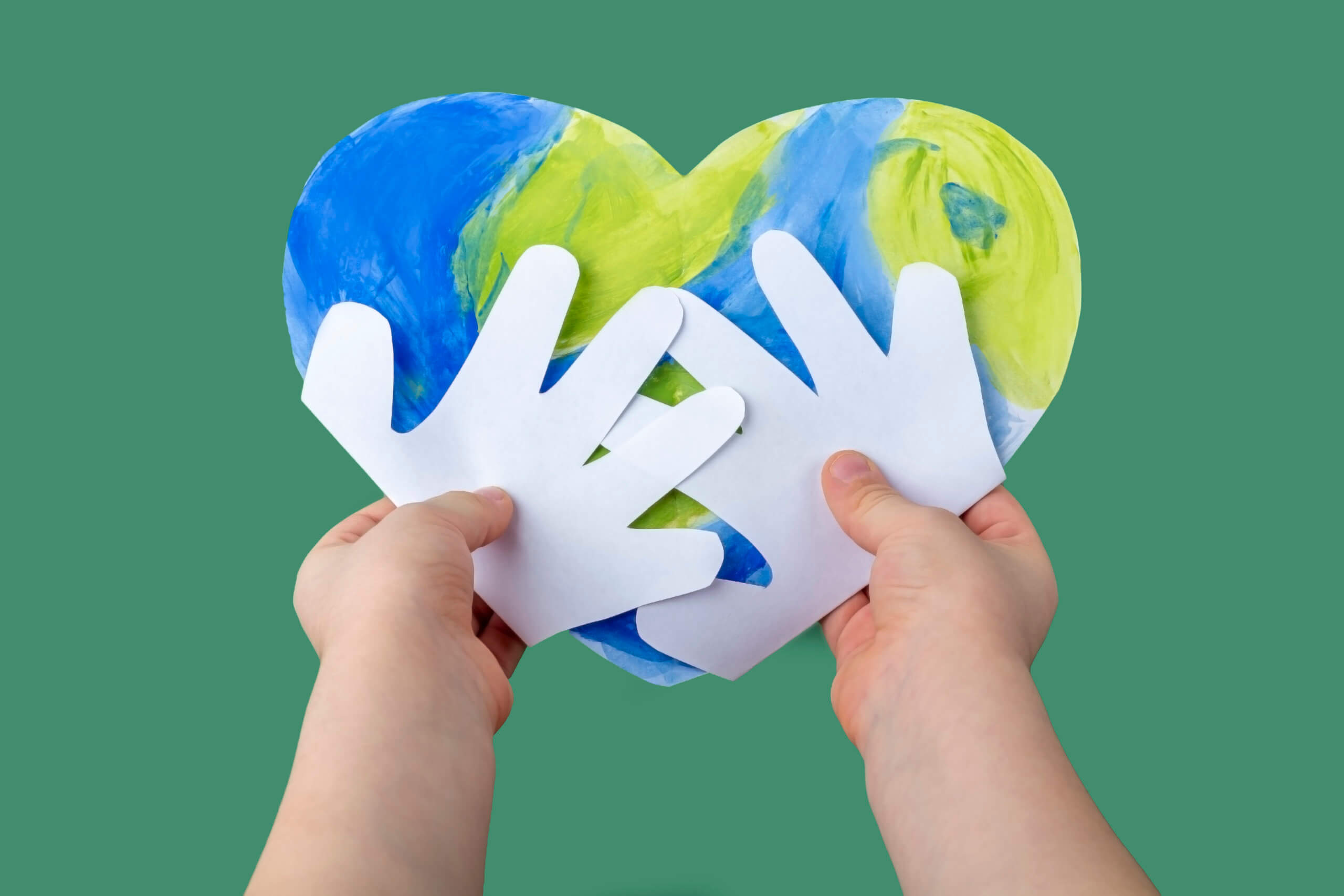 How To Make A Puffy Paint Earth Craft For Earth Day