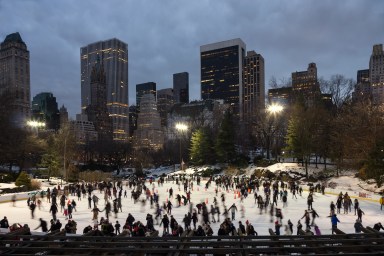 outdoor ice skating