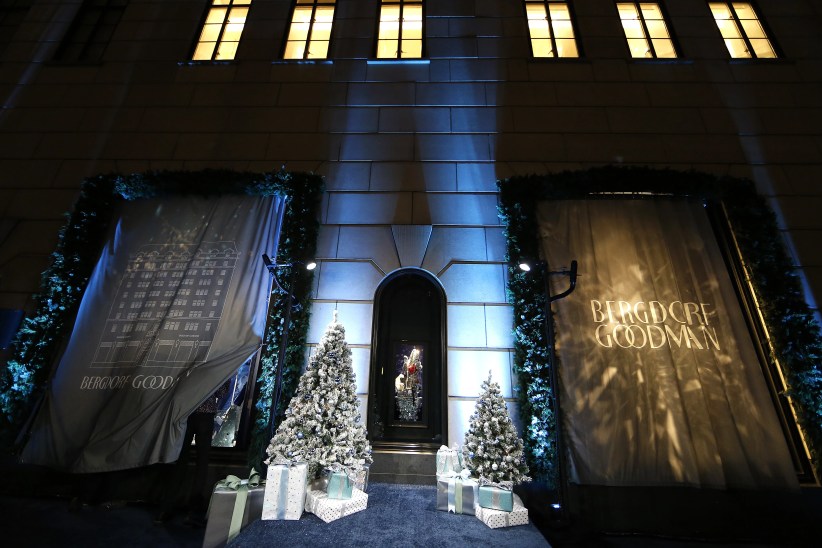 Bergdorf Goodman holiday window display