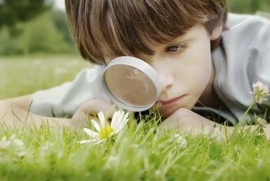 Curious-Boy-with-Magnifying-Glass