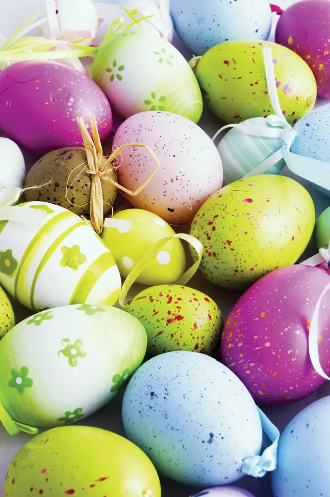 colorful Easter eggs