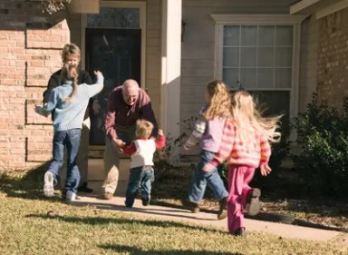 Greeting-grandparents