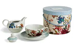 Tea for One Service Gift Box Floral Garden