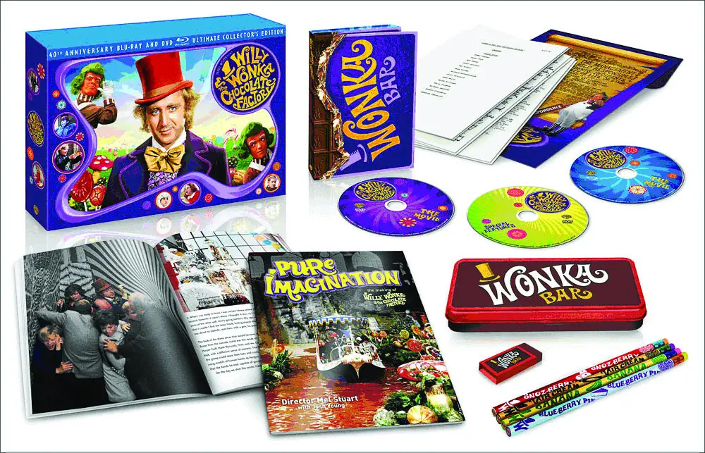 Wonka chocolate and Willy Wonka and the Chocolate Factory movie.