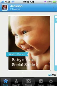 WebMD Baby app