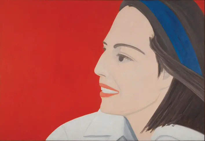 alex katz the red smile