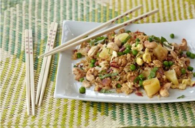 basil-pineapple-fried-rice