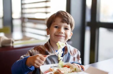 boy-eating-salad