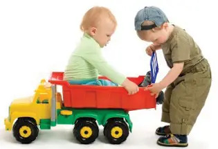 boys-playing-with-trucks