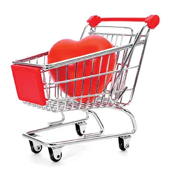 heart-in-shopping-cart