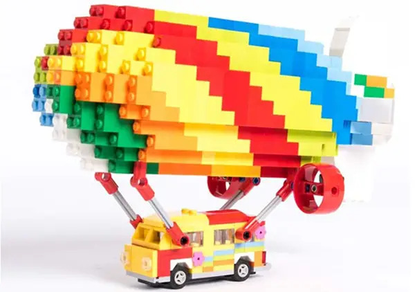 hippie van legos