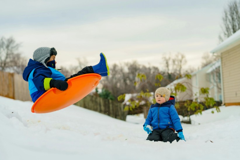 sledding