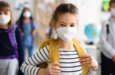 Child,With,Face,Mask,Going,Back,To,School,After,Covid-19