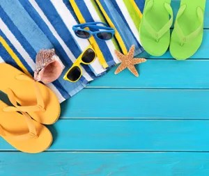 Sandals and summer items