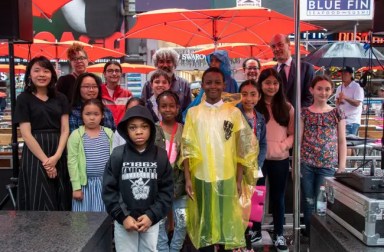 student-artists-times-square