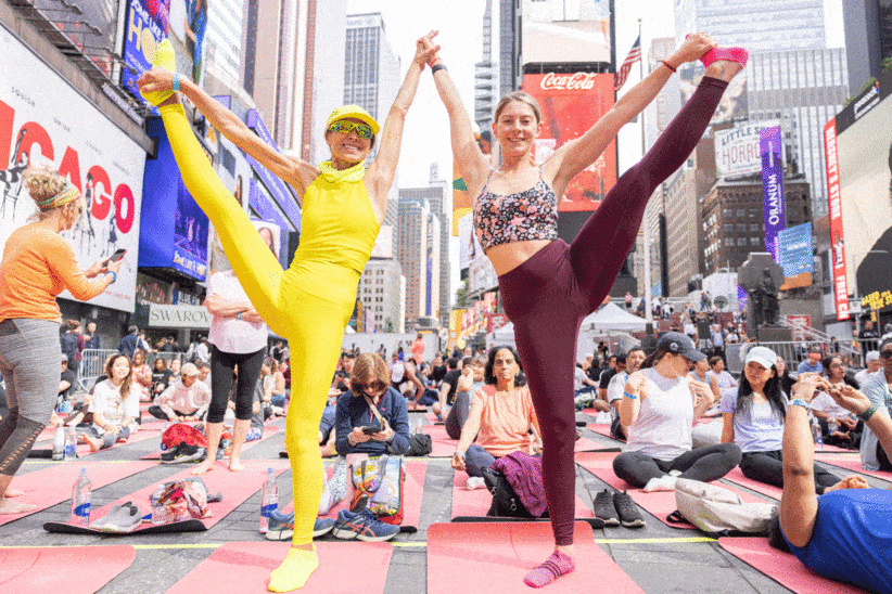 Solstice in Times Square