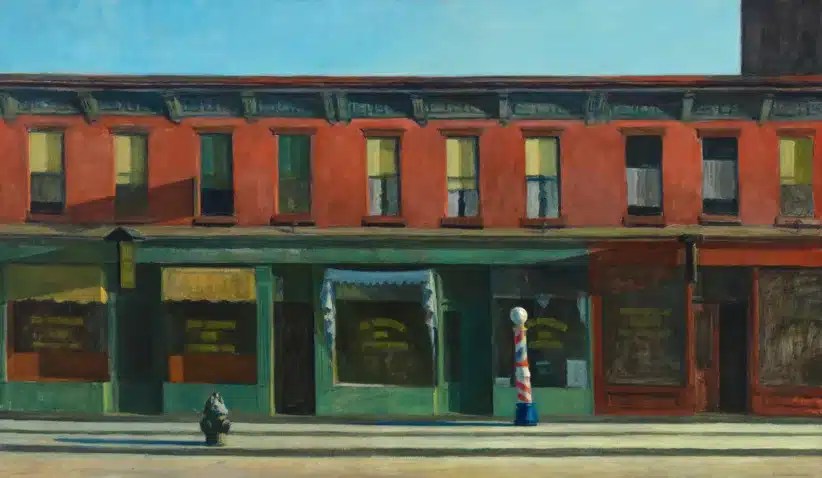 “Step into Hopper” in Gansevoort Plaza to Celebrate Edward Hopper’s Birthday