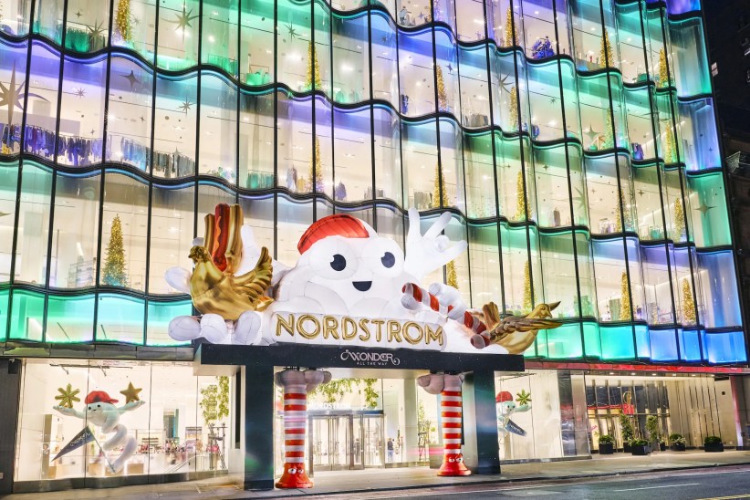 Nordstrom holiday window