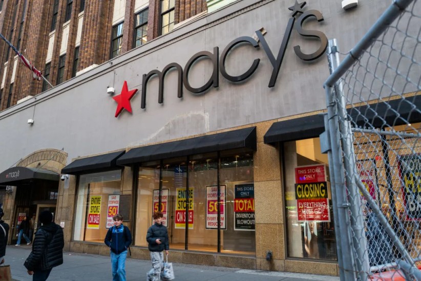 Macy's closing down 66 locations