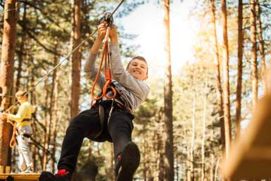 Boy at Adrenaline Park